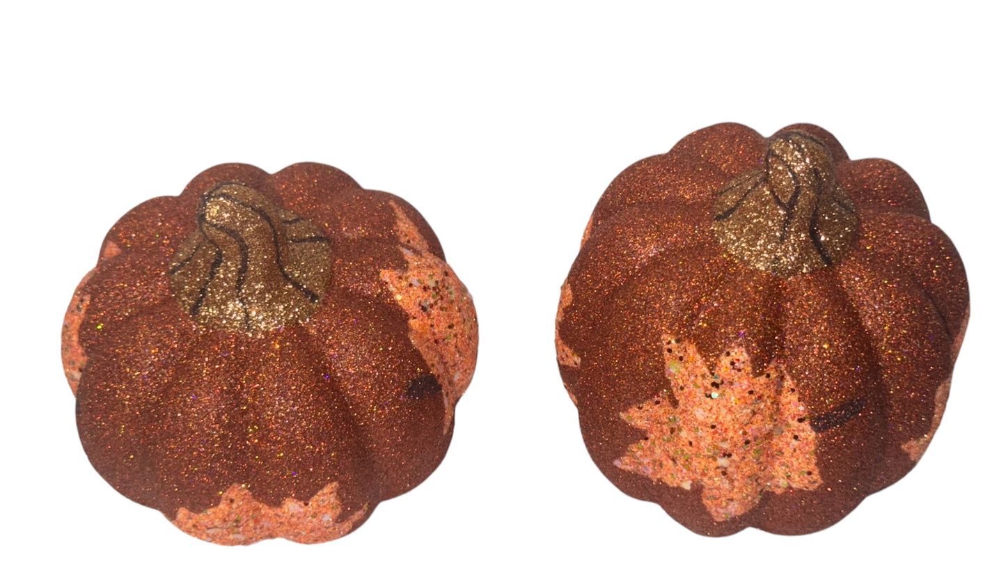 Glittered Ceramic Pumkins