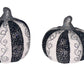 Glittered Ceramic Pumkins