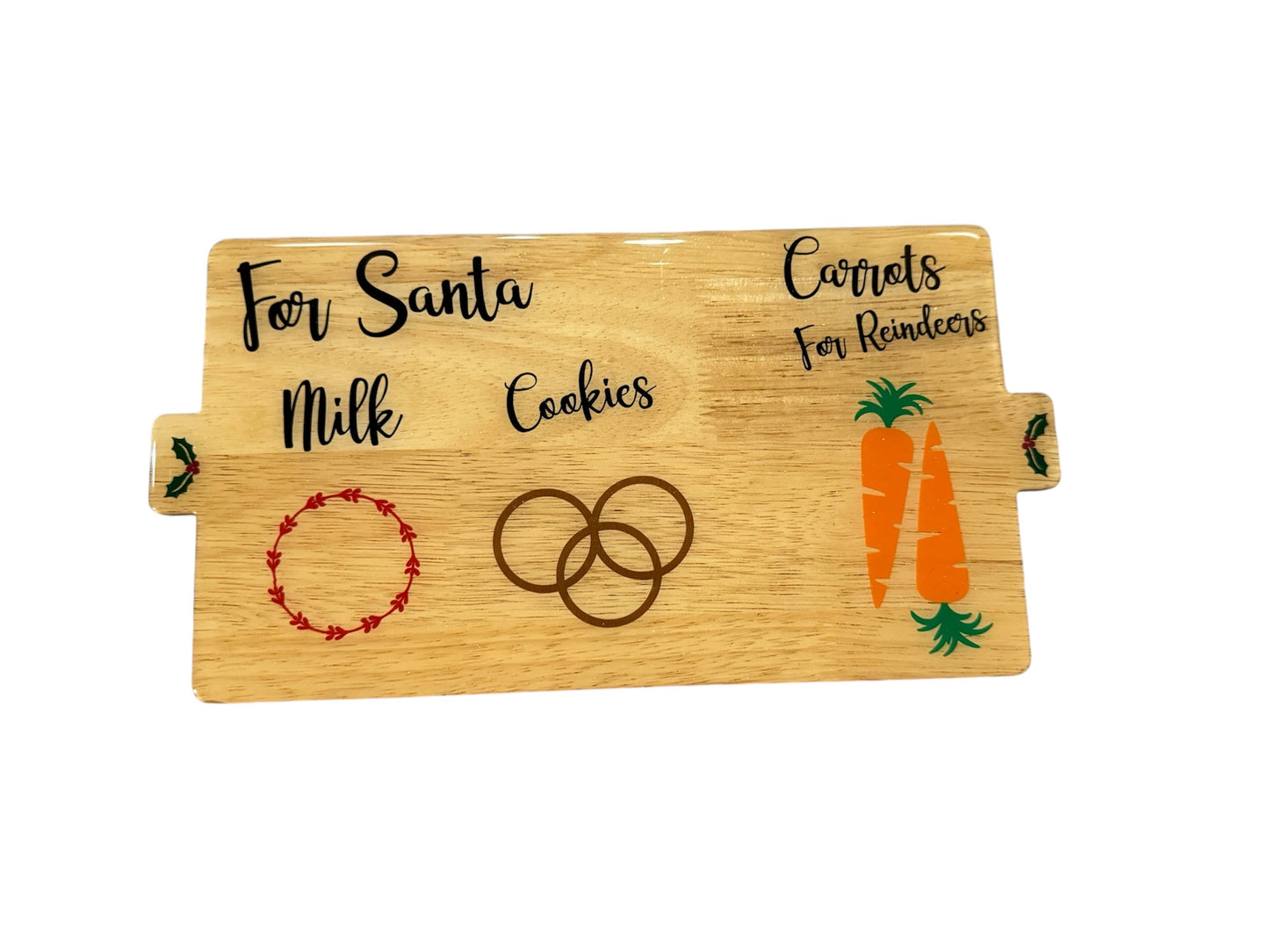 Santa serving tray