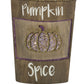 PUMPKIN COFFEE GLITTER SIGN