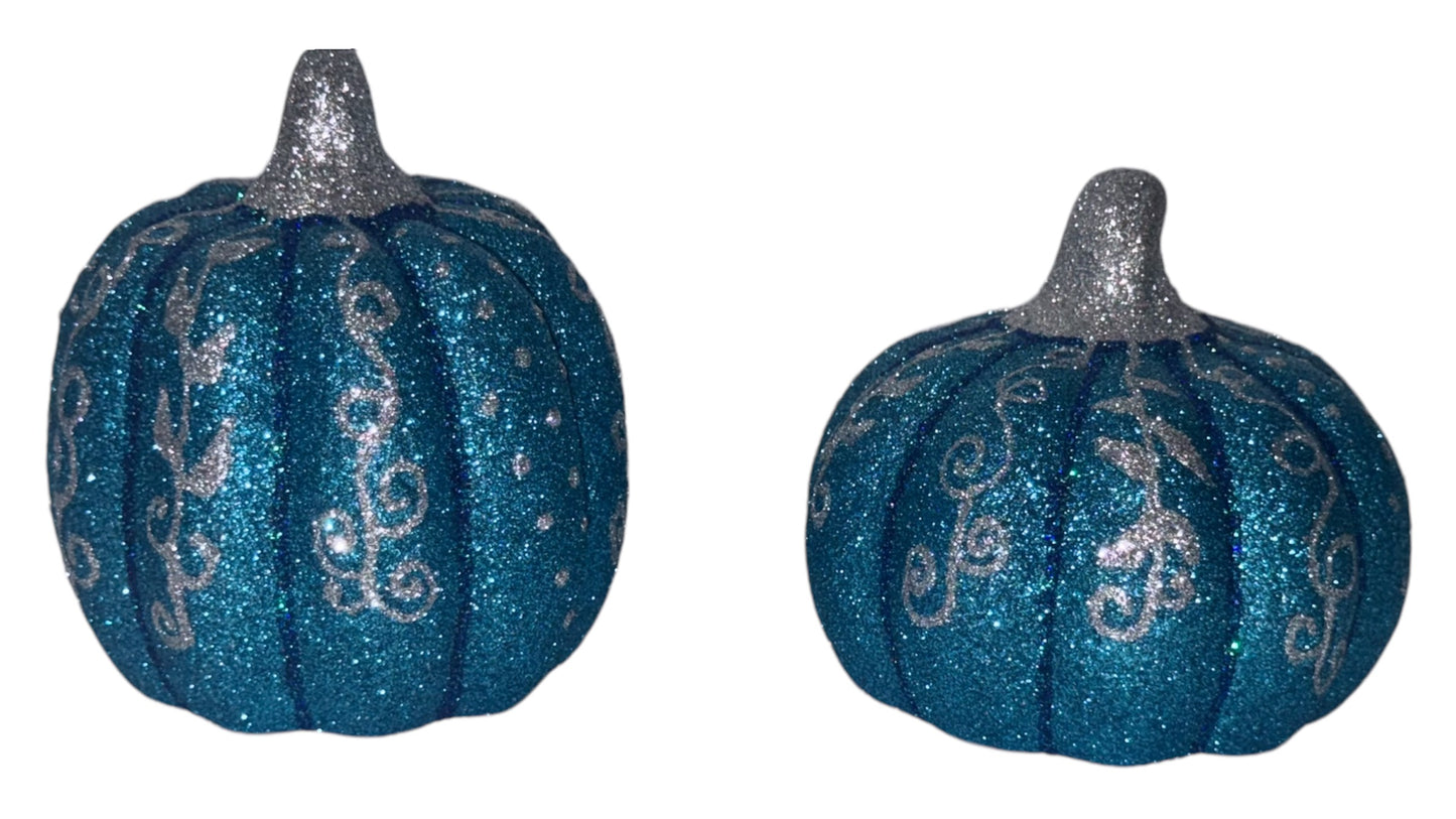 Glittered Ceramic Pumkins