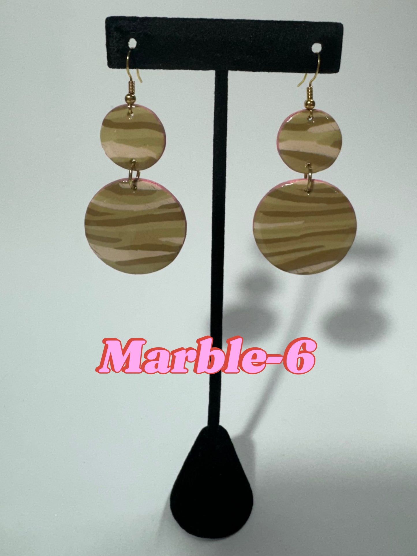 CUSTOM MADE CLAY EARRINGS