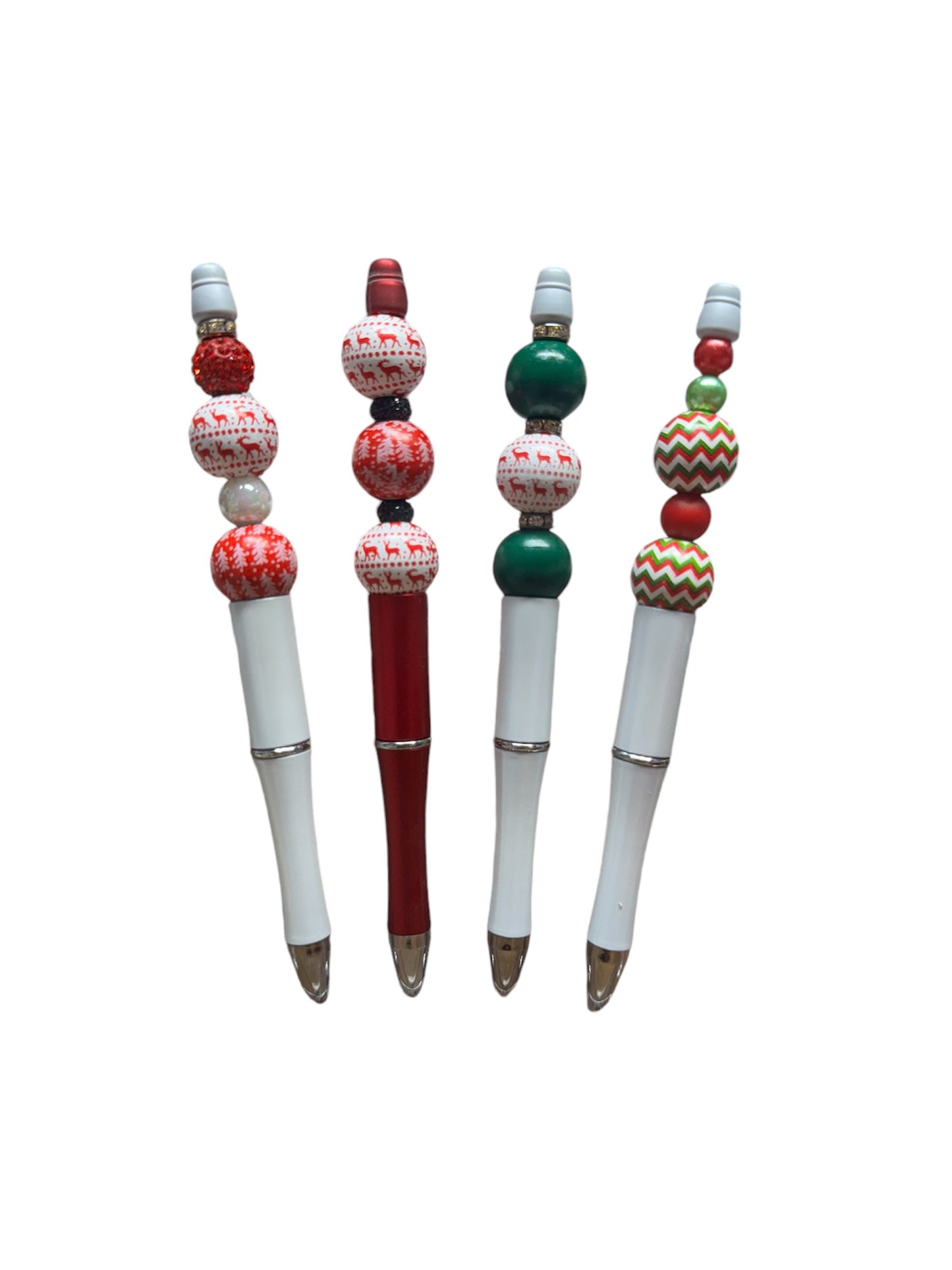 Beadable Christmas pens