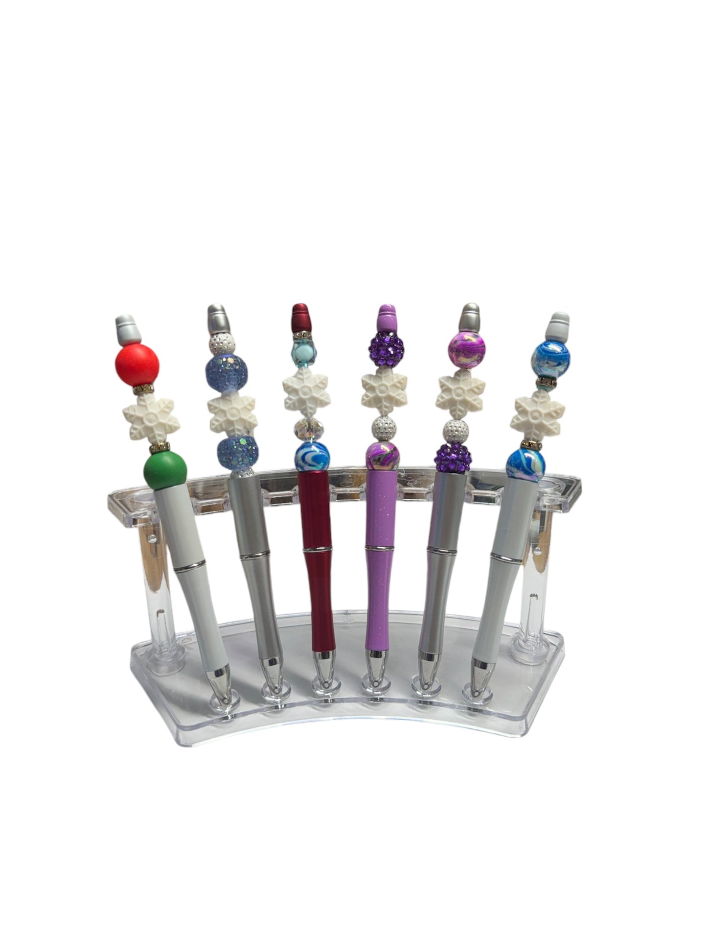 Beadable Christmas pens